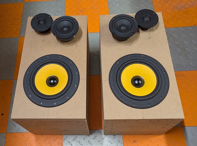 New Drivers on Baffle