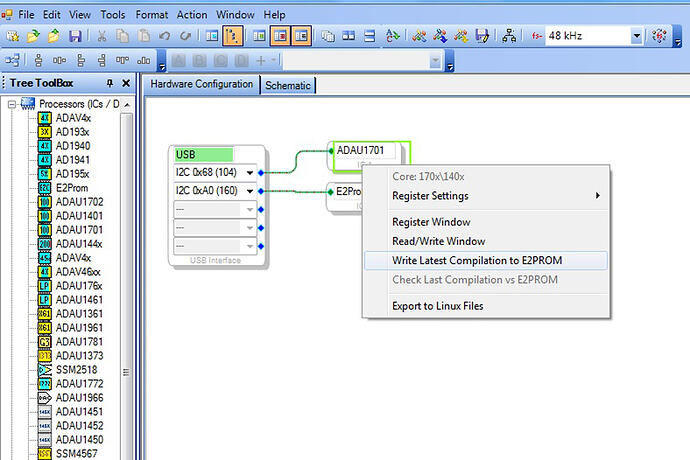 21 Save Settings to Eprom