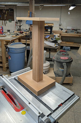 8 Stand test fit
