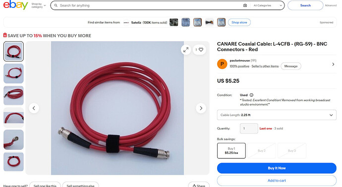 Canare BNC_1200