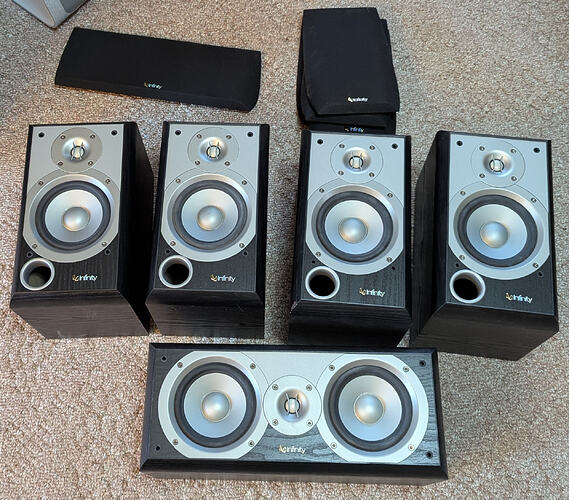 P150 5 channel Home Theater