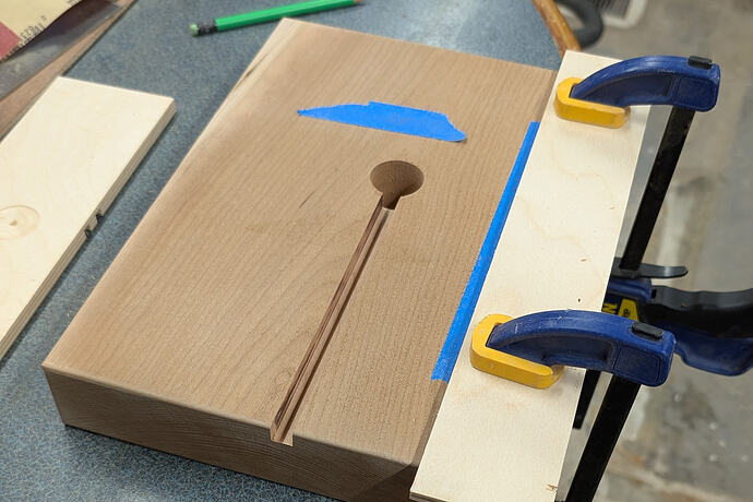 6 Router setup for speaker cable channel