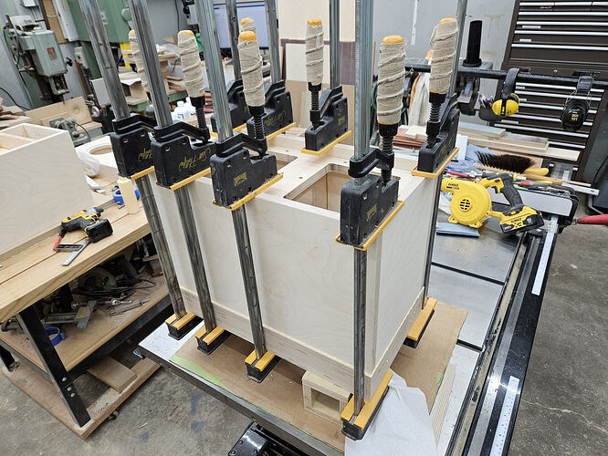 60 - gluing baffle on