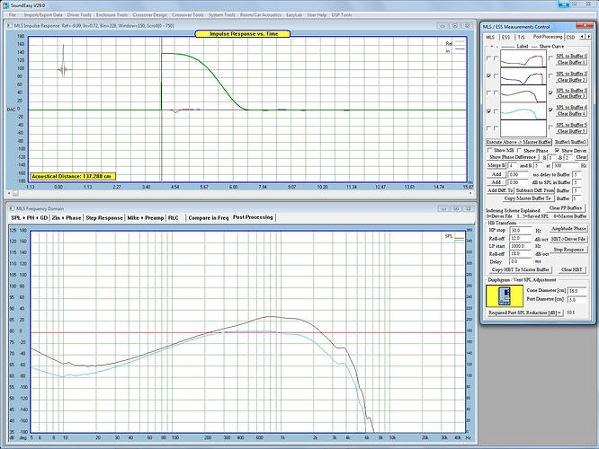 14 Woofer FF Black W-PEQ Cyan