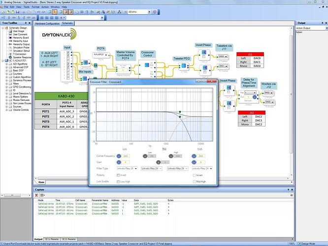 17 Adjust Tweeter Level -5 - 1db