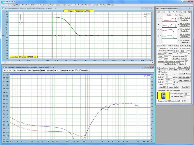 13 Tweeter FF Red Tweeter W-PEQ Blue