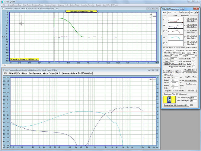 16 Woofer and Tweeter FF W-PEQ